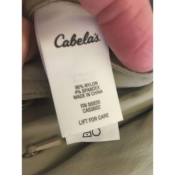 Cabela’s Womens Triune Convertible Pants Size 16 32 Length Sandy River UPF 50 - Picture 12 of 12